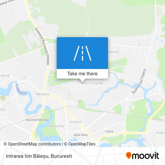 Intrarea Ion Băieșu map