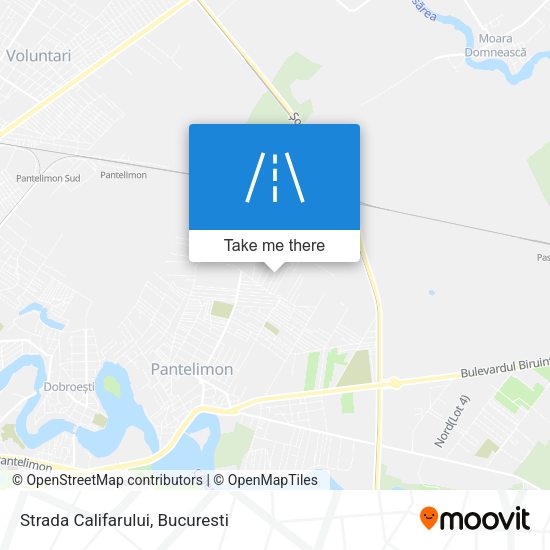 Strada Califarului map