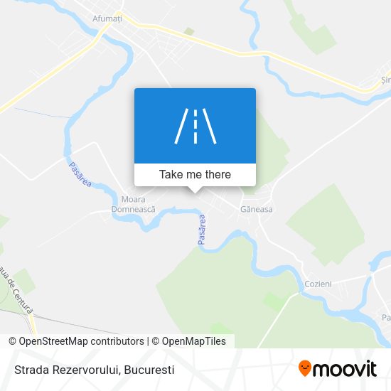 Strada Rezervorului map