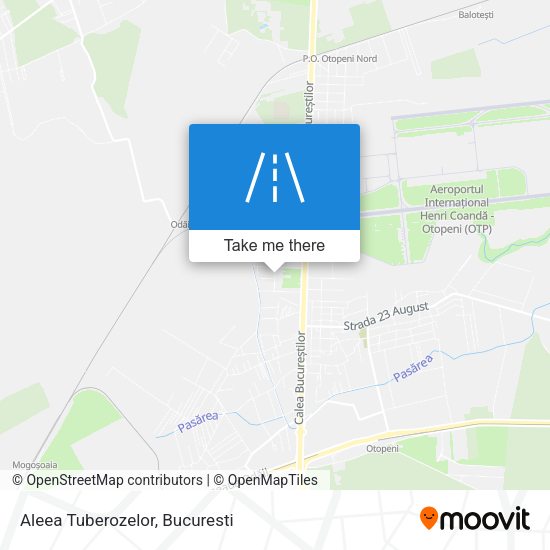 Aleea Tuberozelor map