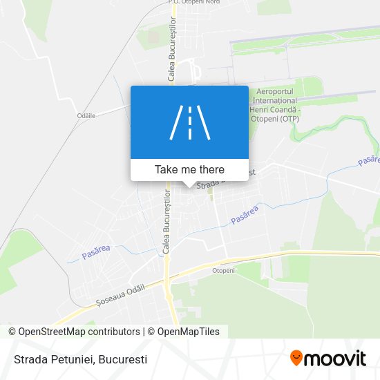 Strada Petuniei map