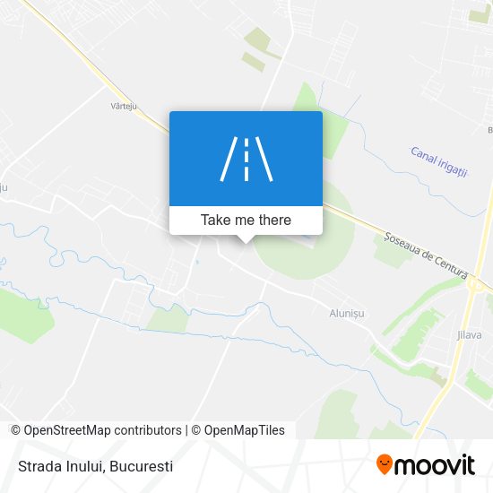 Strada Inului map