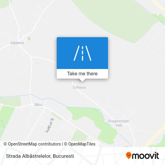 Strada Albăstrelelor map