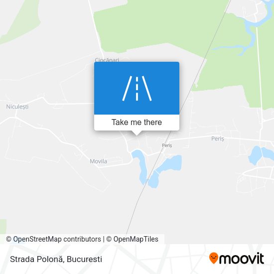 Strada Polonă map