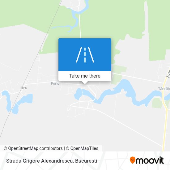 Strada Grigore Alexandrescu map