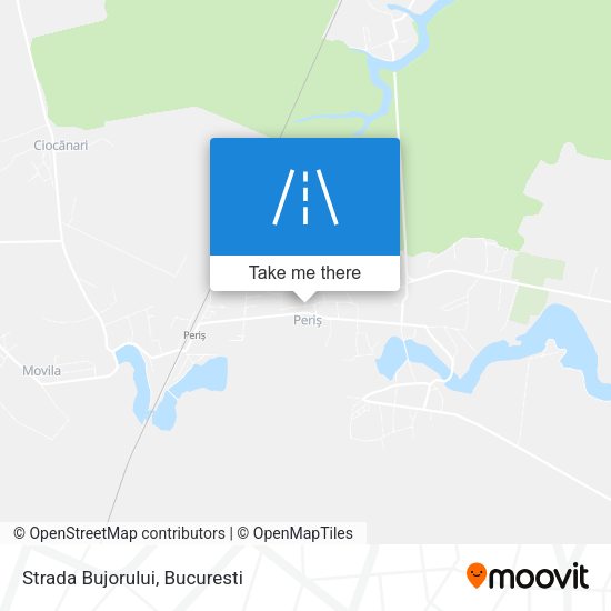 Strada Bujorului map