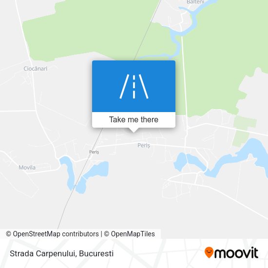 Strada Carpenului map