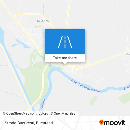 Strada București map