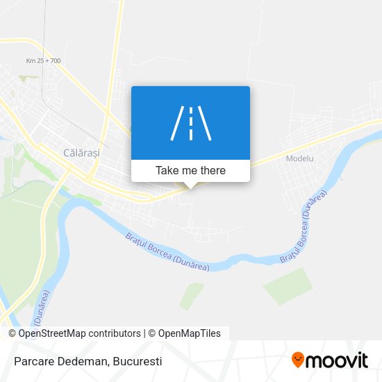 Parcare Dedeman map