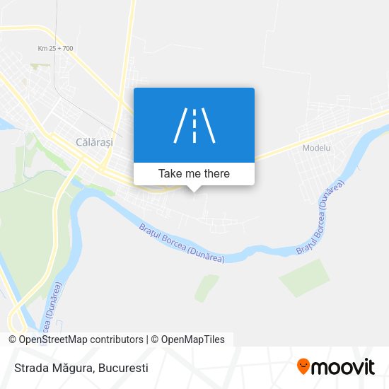 Strada Măgura map