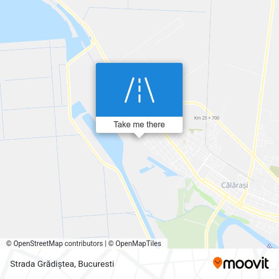 Strada Grădiștea map