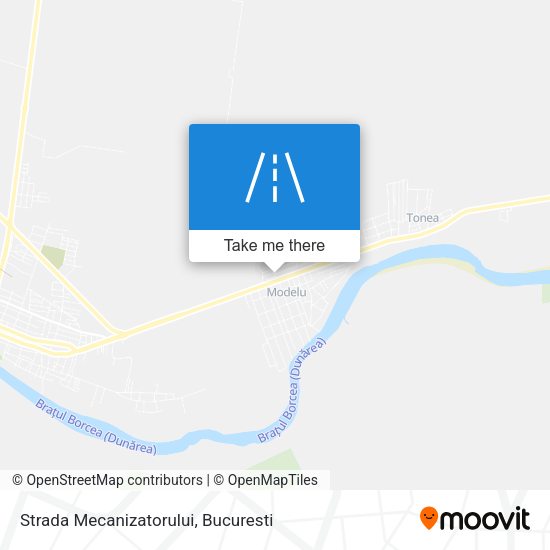 Strada Mecanizatorului map