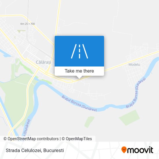 Strada Celulozei map