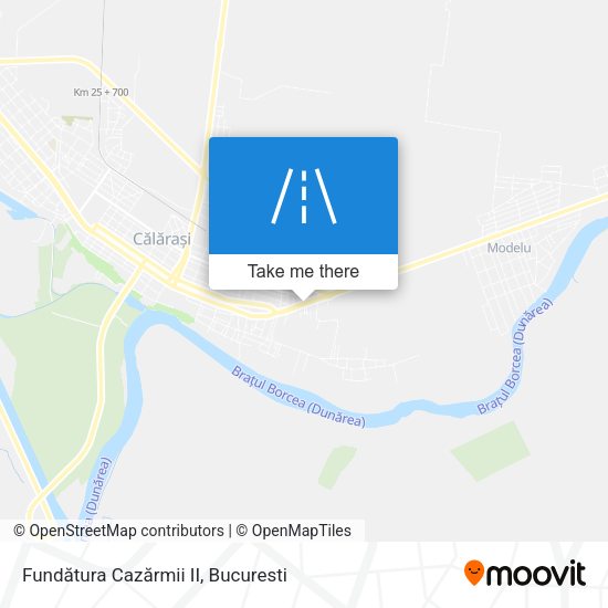 Fundătura Cazărmii II map