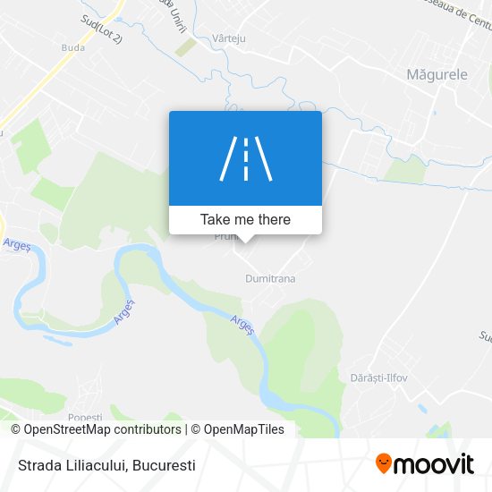 Strada Liliacului map