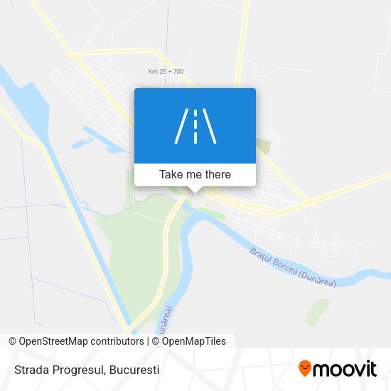 Strada Progresul map