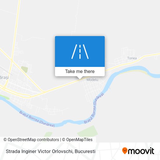Strada Inginer Victor Orlovschi map