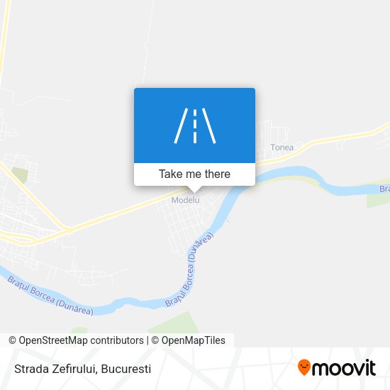 Strada Zefirului map