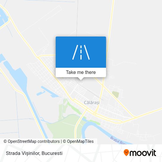 Strada Vișinilor map
