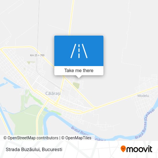 Strada Buzăului map