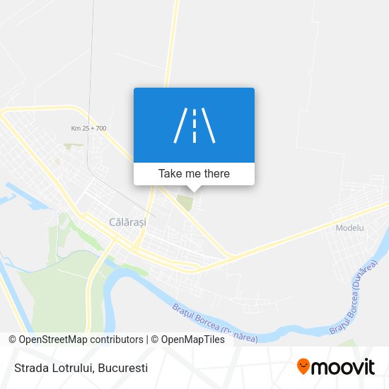 Strada Lotrului map