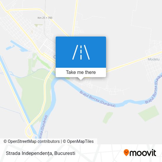 Strada Independența map
