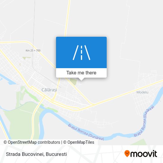 Strada Bucovinei map