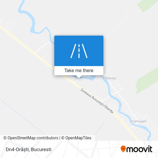 Dn4-Orăști map