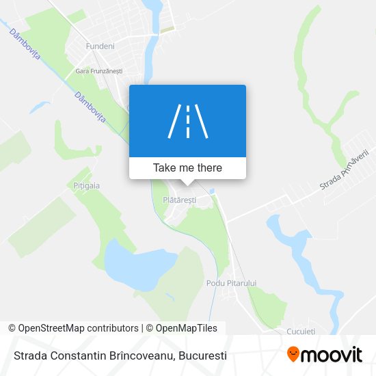 Strada Constantin Brîncoveanu map