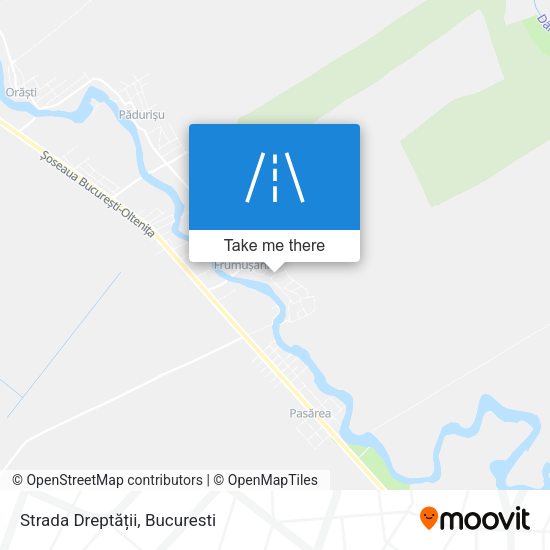 Strada Dreptății map