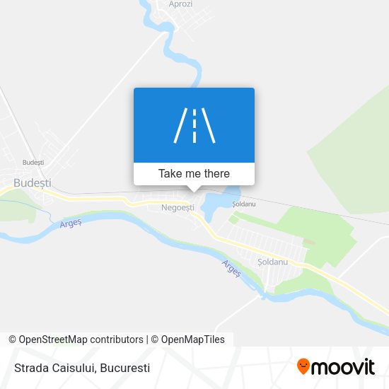 Strada Caisului map