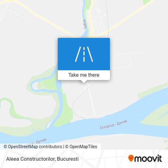 Aleea Constructorilor map