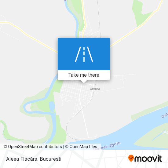 Aleea Flacăra map
