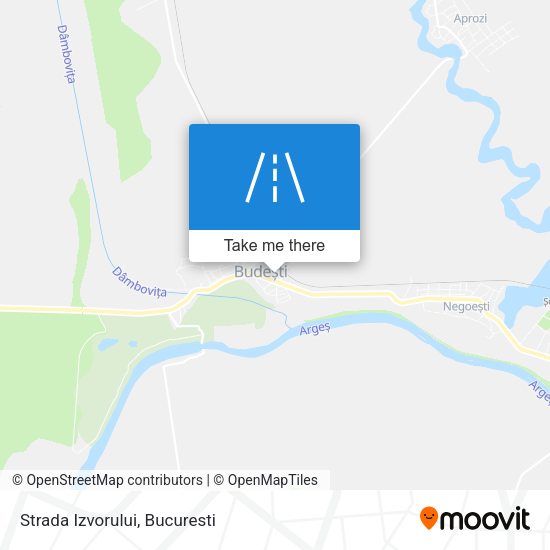 Strada Izvorului map