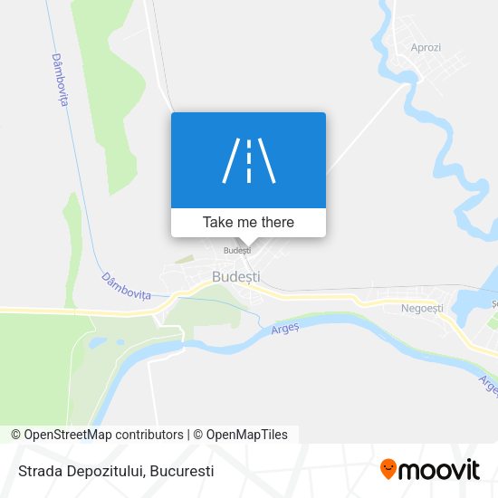 Strada Depozitului map