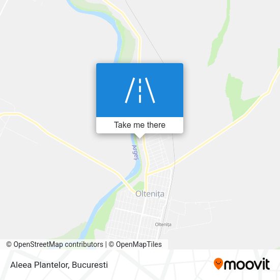 Aleea Plantelor map