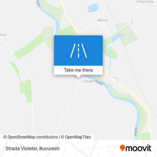 Strada Violetei map