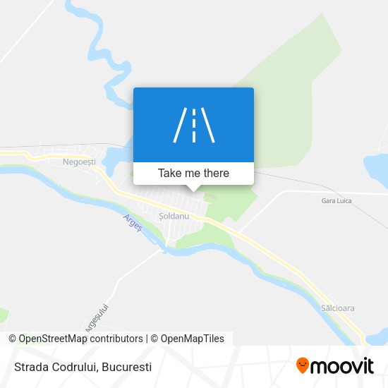 Strada Codrului map