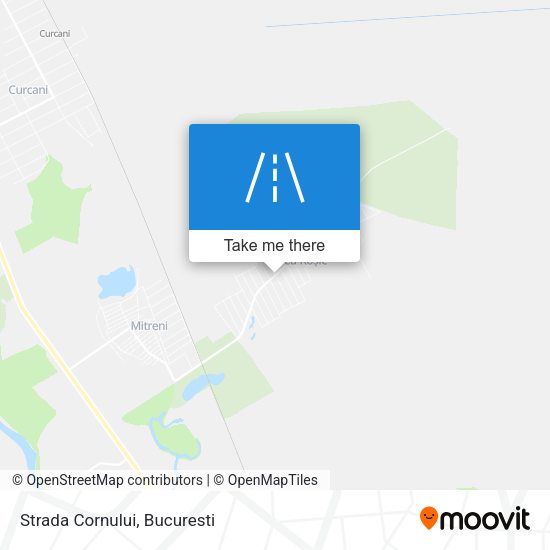 Strada Cornului map