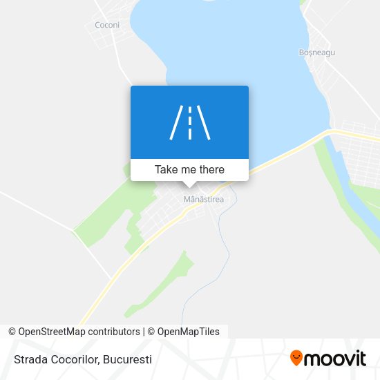 Strada Cocorilor map