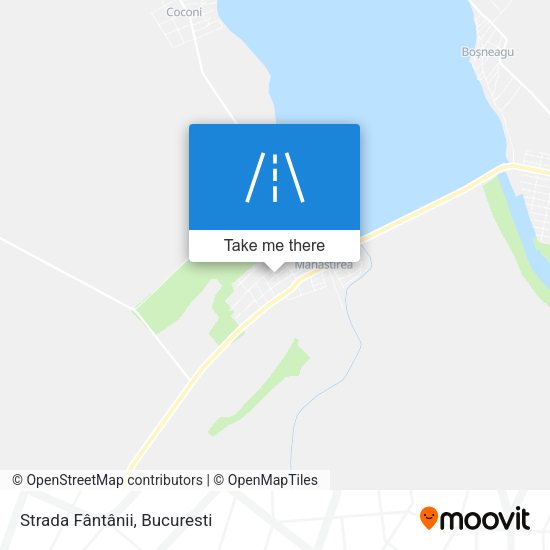 Strada Fântânii map