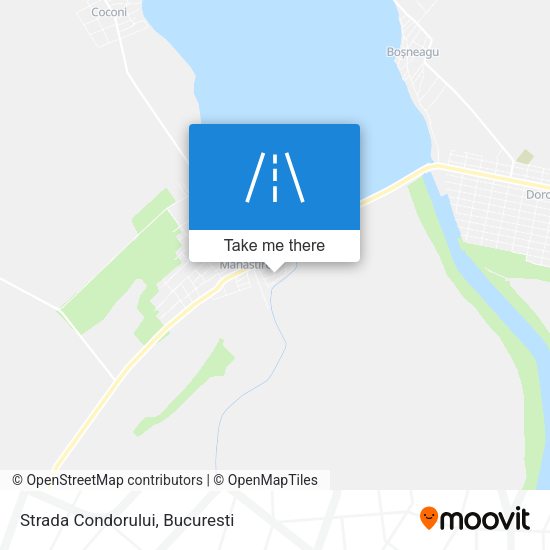 Strada Condorului map