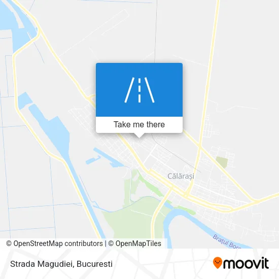 Strada Magudiei map
