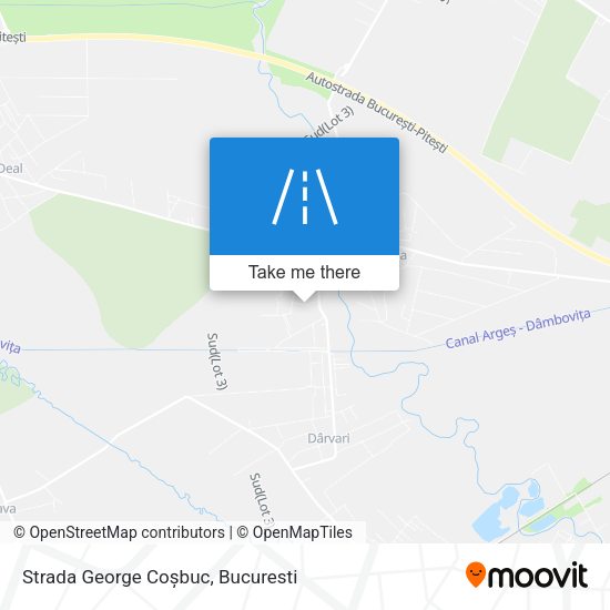 Strada George Coșbuc map