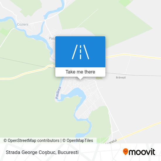 Strada George Coșbuc map