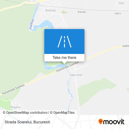 Strada Soarelui map