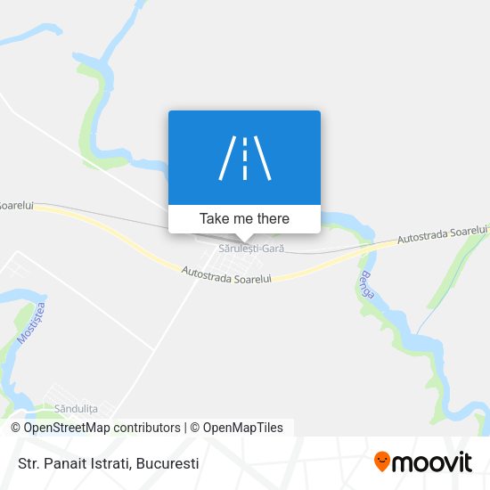 Str. Panait Istrati map
