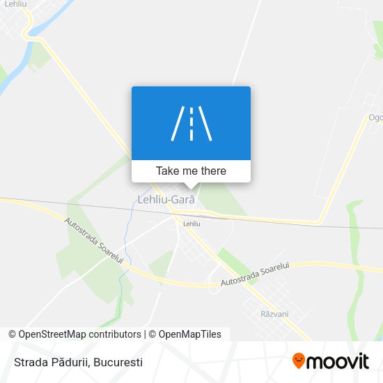 Strada Pădurii map