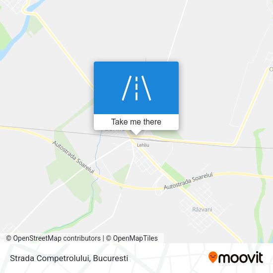 Strada Competrolului map