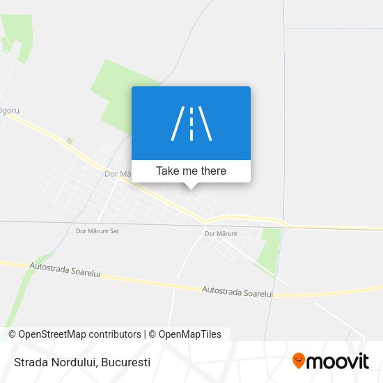 Strada Nordului map